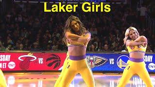 Laker Girls (Los Angeles Lakers Dancers) - NBA Dancers - 3/22/23 "Rihanna Remix" dance performance