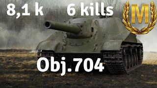 Obj.704 - Master - 8.1 Damage - 6 Kills - World of Tanks