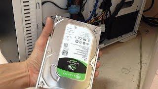 Installing Seagate Barracuda 1TB Hard Drive