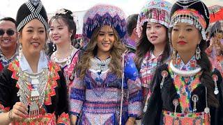 Fresno Hmong New Year 2024 - Tub Ntxhais Pov Pob coob Heev