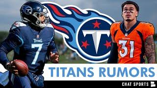 Titans Rumors On Justin Simmons, T’Vondre Sweat Injury + QB Battle Ft. Malik Willis & Mason Rudolph