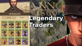 Anno 1800 Mod Showcase: Legendary Traders - All the Legendary items in almost 1 place!