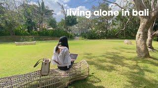 living alone in bali #1: days in a life of a social media content manager