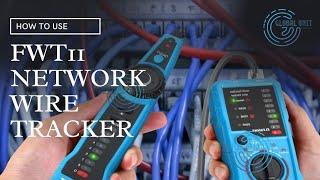 How to Use FWT11 Network Cable Wire Line Tracker LAN Tester