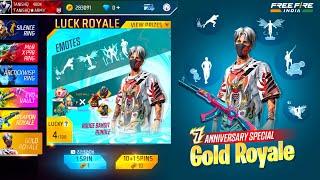 7th Anniversary Special Gold Royale|Cobra Bundle Return Date | Free Fire New Event | Ff New Event