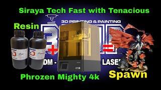 Siraya Tech with Tenacious Resin on my Phrozen Might 4k #3dhp