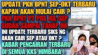 UPDATE PKH BPNT SEP - OKT & PKH BPNT PT POS JUL - SEP ! SUDAH SAMPAI TAHAP INI ! KAPAN AKAN CAIR ?