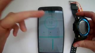 Смарт часы Skmei 1227 Smart Watch приложение XWatch, его настройка, инструкция на русском, отзывы