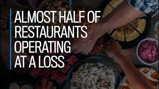 Almost half of Canadian restaurants still operating at a loss