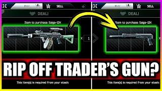 You Can Rip Off Mods From Trader's Guns on Trading Tab? - Tarkov PVE