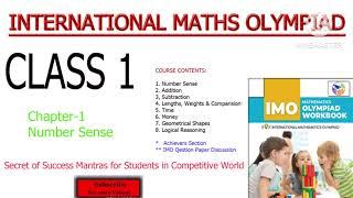 Class - 1 I IMO - INTERNATIONAL MATHS OLYMPIAD CLASSES I SOF BY EXPERT