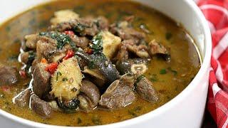 PEPPER SOUP RECIPE | GOAT MEAT AND YAM PEPPER SOUP