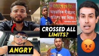 WTF!Bangladeshi YouTuber Shows How to Enter India Illegally! Indians VERY ANGRY, Dhruv Rathee…
