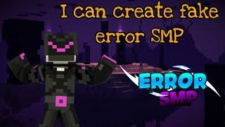 I can create fake error smp Public smp for free to join by jatin #errorSMP #aterror #SMP #Lifesteal