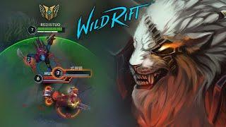 AGGRESSIVE RENGAR JUNGLE (UNCUT) GAMEPLAY - WILD RIFT