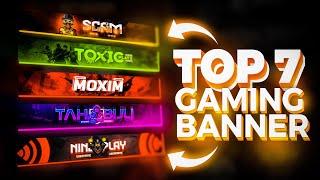 Top 7 Gaming Banner ( Custom ) | PSD Templates - #3