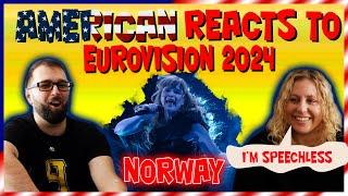 American reacts to Eurovision 2024 | NORWAY | Gåte - Ulveham