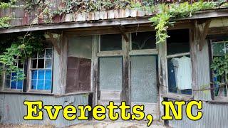 I'm visiting every town in NC - Everetts, North Carolina