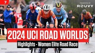 UCI Road World Championships 2024 Highlights - Women Elite Road Race