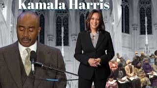 Kamala Harris, W/Pastor Gino Jennings, 2024