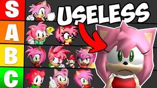 Ranking How USELESS Amy is in Every Sonic Game