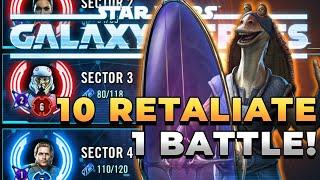 Sector 3 Conquest - Get 10 Retaliates in 1 Battle (and more cheese!)