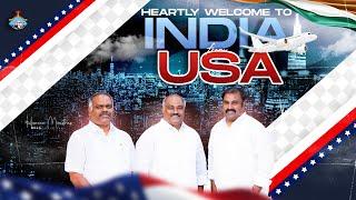 HEARTLY WELCOME TO INDIA  #hosannaministries  Pas.ABRAHAM & Pas.JOHN WESLEY & Pas.RAMESH #4k