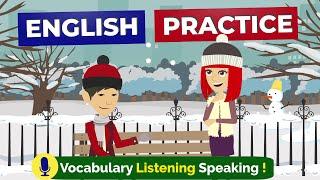 Shadowing English Speaking Practice Intermediate  Learn English Conversation by Listening 