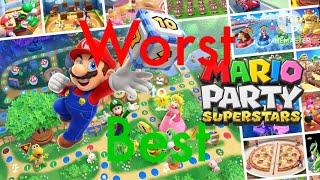 Ranking Every Mario Party Superstars Minigame Worst To Best