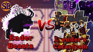Ender beasts (ender knight) vs L_ender's Cataclysm | Minecraft Mob Battle