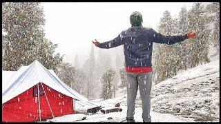 Snow fall️ in Manali WhatsApp status ️ | Ishq wala love song | #Snowfall #Manali #SnowTrek
