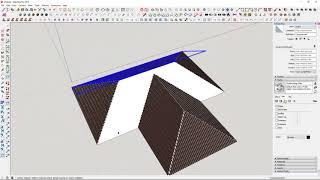 Roof in SketchUp and plugins #2