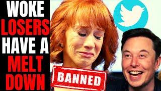 Kathy Griffin Gets BANNED Off Twitter For Impersonating Elon Musk | Woke Hollywood CAN'T HANDLE  IT!