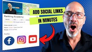 How to Add Social Media Links to Your Google Business Profile  New Feature!