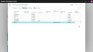 Shipping Agent Customer Numbers - LogTrade Connect for Dynamics 365 Business Central