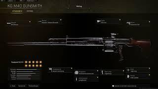 KG M40 class setup warzone