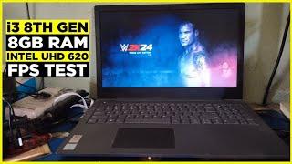 WWE 2K24 Game Tested on Low end pc|i3 8GB Ram & Intel UHD 620|Fps Test|