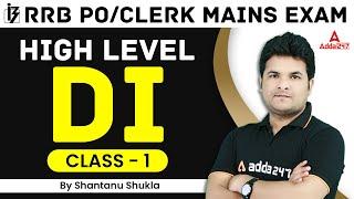 RRB PO/Clerk MAINS EXAM | Quant By Shantanu Shukla | High Level DI Class #1