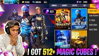 India's First Magic Cube King Got 140 Magic Cube  3000 Magic Cube Create Opening Garena Free Fire