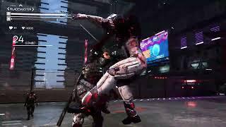 Gameplay trailer ENENRA: DΔEMON CORE - new cyberpunk action game that evokes Metal Gear Rising
