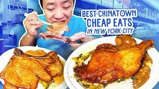 $4 NOODLES! Best Chinatown CHEAP EATS in New York City!