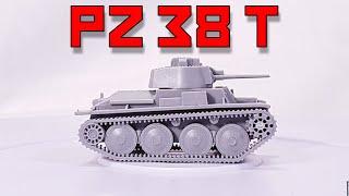 Zvezda Panzer 38(t) plastic snap kit [15mm]