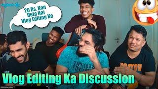 Vlog Editing Ke Rate & Fun | Shreeman Legend New Bootcamp | Baithkawadi Stream