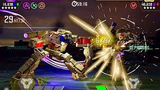 Megatron vs Optimus Primal AM D88 — Transformers: Forged to Fight