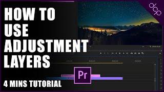 How to Use Adjustment Layers in Premiere Pro 2021 - [  Adjustment Layers Premiere Pro Tutorial ]