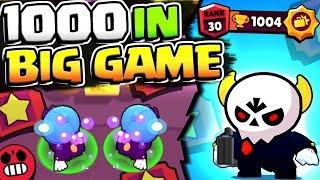 DON'T TRY THIS.. 1000 TROPHY BRAWLER IN BIG GAME!!!
