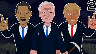 US Presidents Play Minecraft 2 Animated