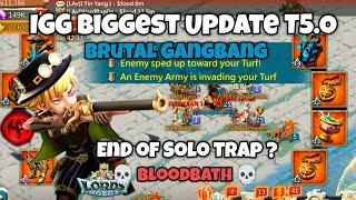 Lords Mobile - IGG biggest update T5.O | End of the Solo Trap | Brutal Gangbang and Blackwing ,,