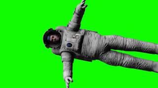 FREE HD Green Screen - NASA ASTRONAUT FLOATING IN SPACE