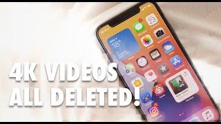 My iPhone Lost 150 GB of Photos and Videos - 4K Photographer and Videographers Must Watch